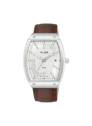 Leather Analog Watch AG8N23X 