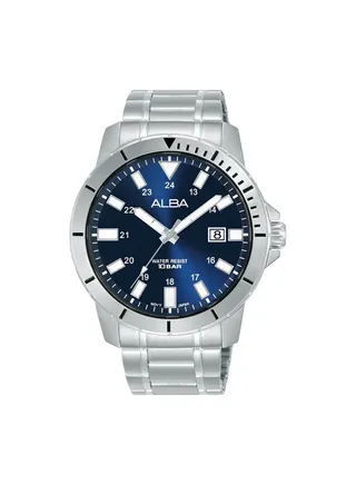 Stainless Steel Analog Watch AS9R97X 