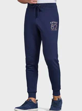 Logo Cuffed Sweatpants 