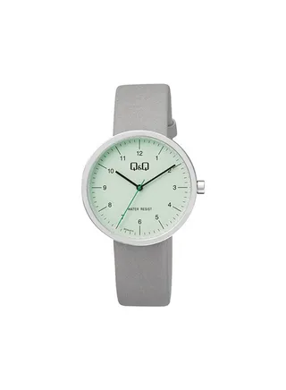 Leather Analog Wrist Watch QC24J315Y 