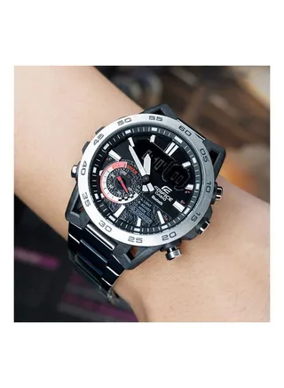 Stainless Steel Chronograph Watch ECB-40D-1ADF 