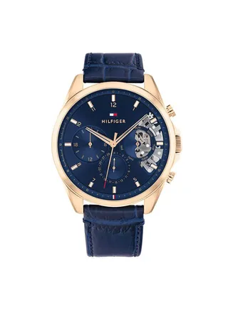 Leather Chronograph  Watch 171.0.451 