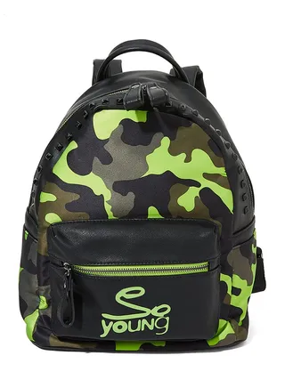 Casual Backpack Green/Black 