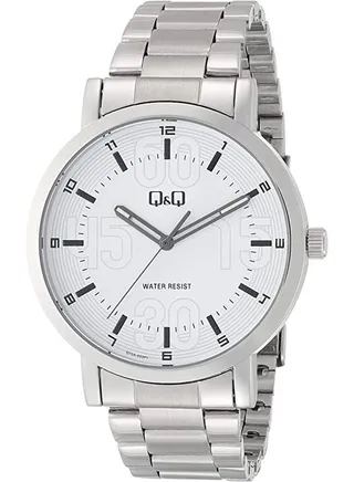 Stainless Steel Analog Wrist Watch Q10A-003PY 