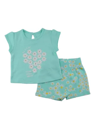 Baby Girls Top and Short Set 