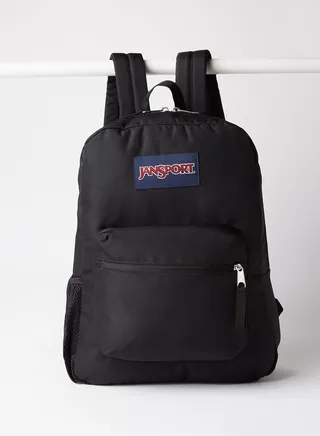 Cross Town Solid Backpack Black 