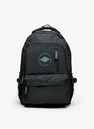 Men Solid Backpack With Adjustable Straps And Zip Closure 