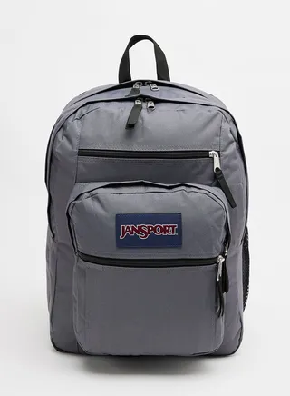 Big Student Backpack Grey 