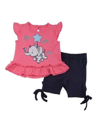 Baby Girls Top and Short Set 