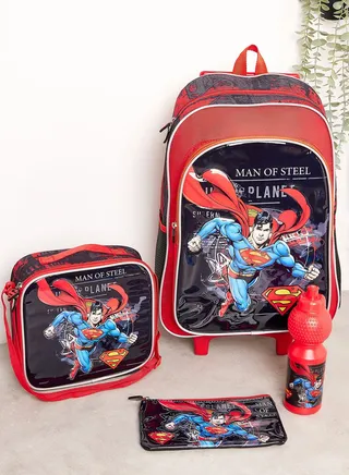 Back To School Superman 5In1 Trolley Box Set 