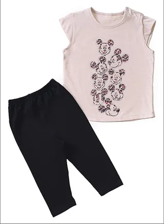Baby Girls Set Two Pieces Top & legging 