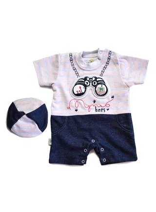 Discovery Baby Jumpsuit Print T-Shirt And Short Simon 