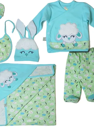 Pack of 6 Baby Unisex Set 