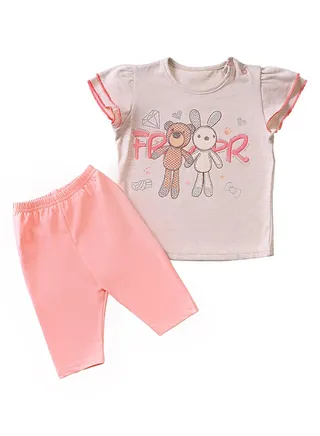 Baby Girls Set Two Pieces Top & legging 