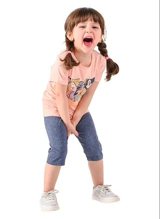 Kids Girls Set Two Pieces Top & leggings 