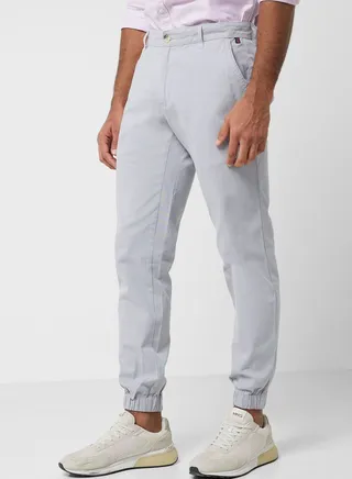 Thomas Scott Men Smart Slim Fit Easy Wash Joggers 