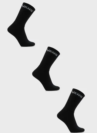 3 Pack Essential Crew Socks