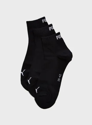 3 Pack Quarter Socks