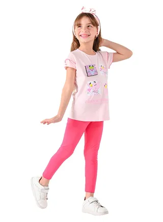 Kids Girls Set Two Pieces Top & Pants 