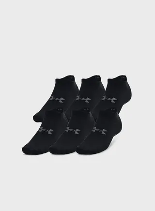 6 Pack Essential No Show Socks