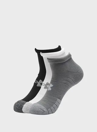 3 Pack HeatGear Low Cut Socks 