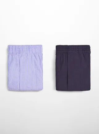 2 Pack Assorted Trunks 