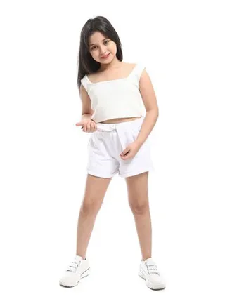Girls Crop Top & shorts set 