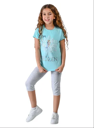 Kids Girls Set Two Pieces Top & leggings 