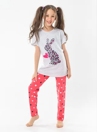 Kids Girls Set Two Pieces Top & Pants 