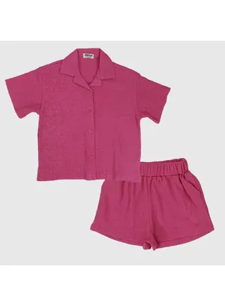 Unisex Fuchsia Outfit Set 