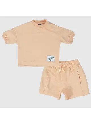 Unisex Salmon 2-Piece Outfit Set 