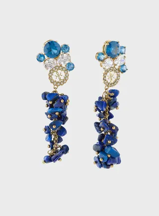Lapis Drop Earrings