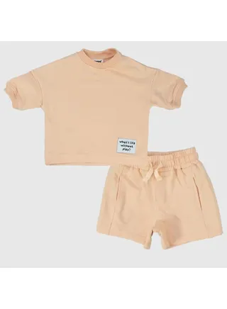 Unisex Salmon 2-Piece Outfit Set 