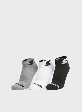 3 Pack Logo Ankle Socks 