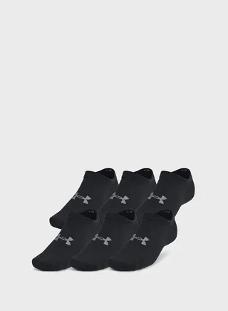 Essential No Show Socks (Pack Of 6