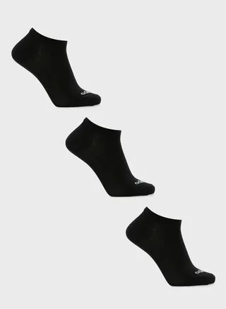 3 Pack Thin Linear Socks