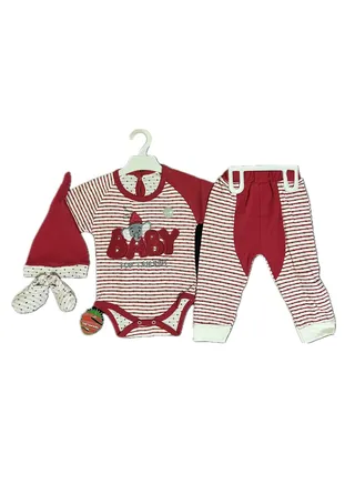 New Born Baby clothes kit set of 4 pieces 