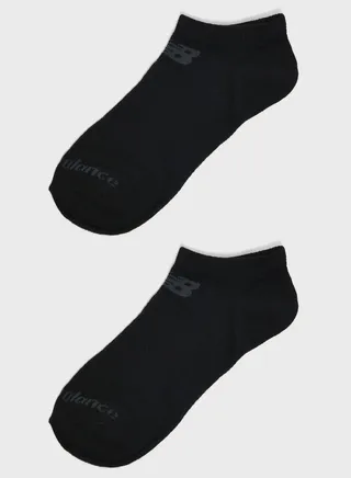 3 Pack No Show Knit Socks