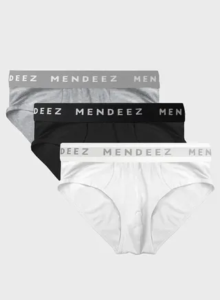 Mendeez Mens Underwear Briefs Pack of 3 