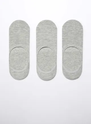 3 Pack No Show Socks 