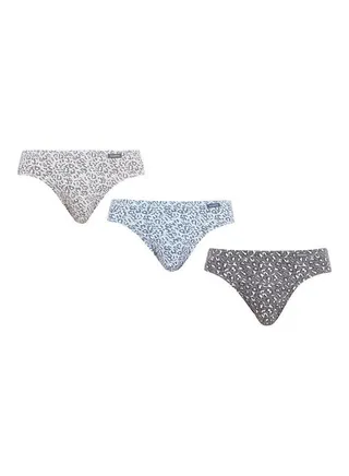 3-Piece Of Cotton Briefs Multicolour 