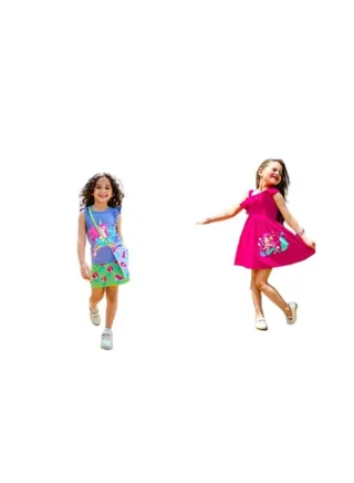 A girl's set consisting of three pieces 
