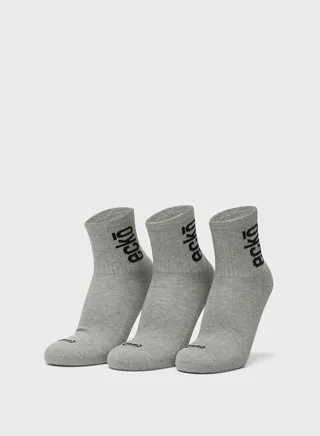3 Pack Logo Ankle Socks 
