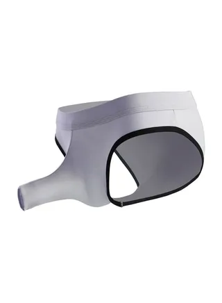 Elephant Nose Open Briefs Grey 