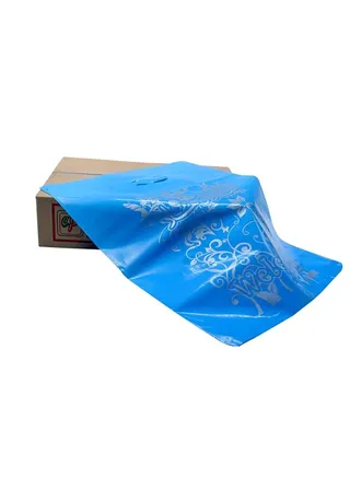 Plastic Bags Glossy Carry Bag for Shopping, Matt Bags 5 Pcs Assorted Colors (50x60) 