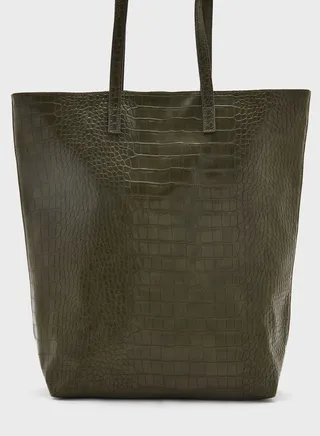 Pcjasmin Croco Shopper