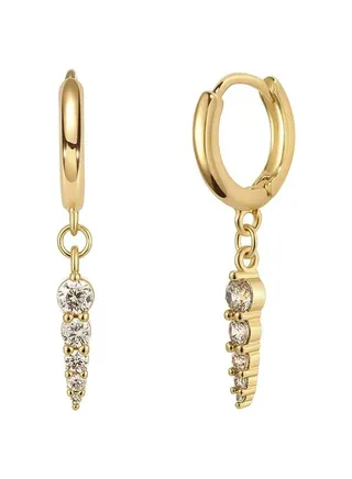 Women Gold Huggie Hoop Earrings Dangle Drop 14K Gold Filled Small Boho Beach Simple Delicate Handmade Hypoallergenic Jewelry Gift 