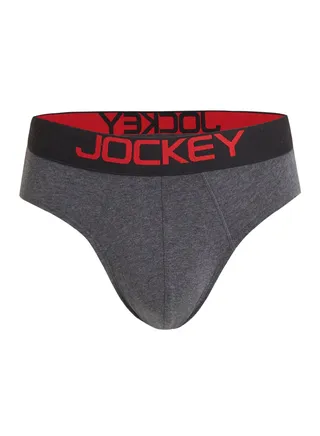 Contrast Band Briefs Charcoal Melange 