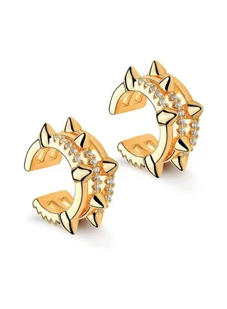Mevecco Women Ear Cuff Earring Gold Non Pierced Ear Cartilage Clip on Wrap Hoop 14K Gold Filled Tiny Boho Beach Simple Minimalist Delicate Handmade Hypoallergenic Jewelry Gift-Sold as Single/Pair 