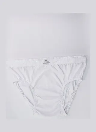 Cotton Brief White 